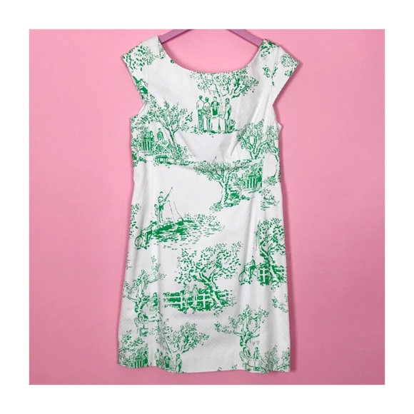 Lilly Pulitzer Dresses & Skirts - Lilly Pulitzer Allura Dress in Spring Fever Toile